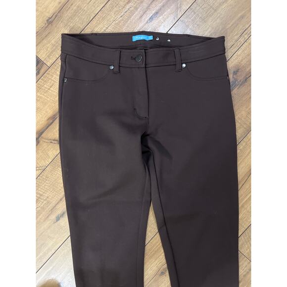 J.McLaughlin size 0 dark brown stretch knot pants - Picture 2 of 5